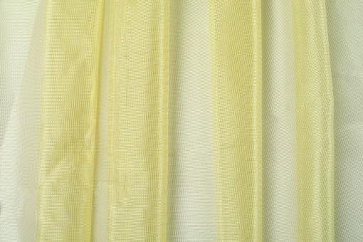 Gitter-Vorhangstoff - 300 cm Gelb