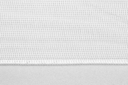 Gardinen-Stoff New Lounge - Two-Tone - Bleiband - 300 cm Weiß