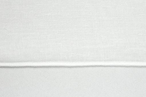Gardinenstoff geruchsneutral - Bleiband - 300 cm Weiß