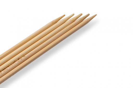 Strumpfstricknadeln Prym 15 cm - 3,5 mm Bambus 