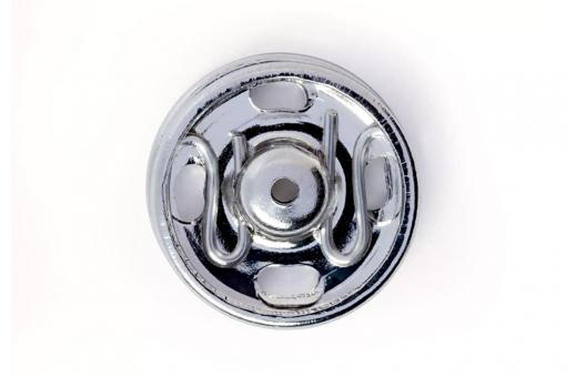 Annäh-Druckknöpfe 13 mm Silber - 6 Stück 