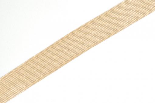 Gurtband-Meterware - Panamabindung - 40 mm breit Hellbeige