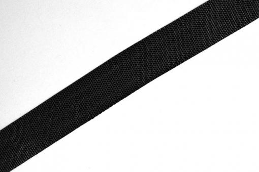 Gurtband-Meterware - Panamabindung - 40 mm breit Schwarz