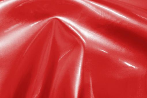 Lack-Kunstleder premium - Bielastisch Rot
