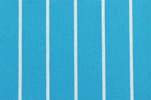 Markisenstoff gestreift - Spain Summer - 160 cm Hellblau