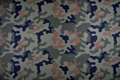 Polyester schwer/reißfest - Camouflage 