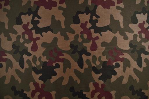 Polyester reißfest - Camouflage Waldtarn 