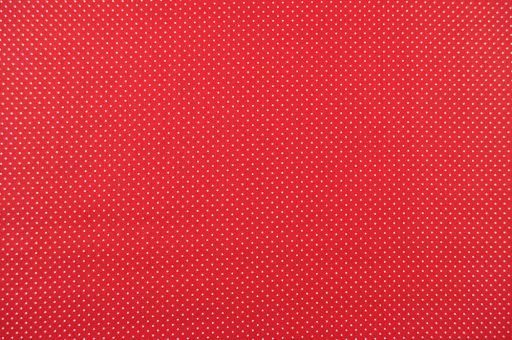 Patchwork-Stoff Classic - Pünktchen - Rot/Weiß 