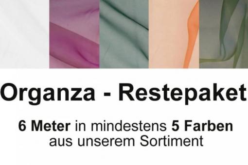 Restepaket Organza - 6 Meter 