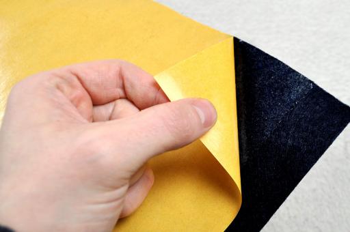 Satin - 100 cm - Selbstklebend - Gold - B-Ware 