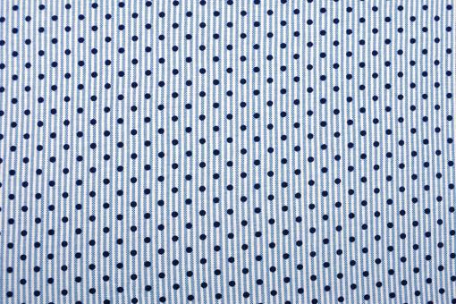 Jerseystoff - Streifen und Tupfen 