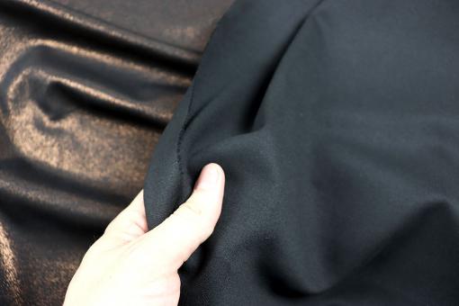 Glänzender Viskose-Mix in Kupfer 