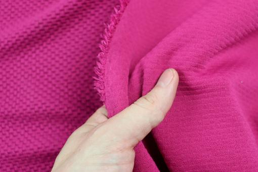 Strukturierter Strickstoff - Beere 