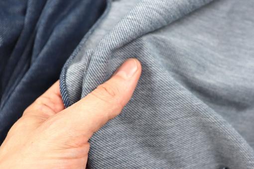 Stretch-Stoff in Jeans-Style 