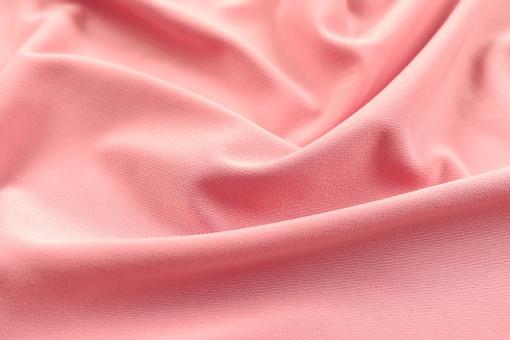 Stretchiger Stoff in hellem Rosa 