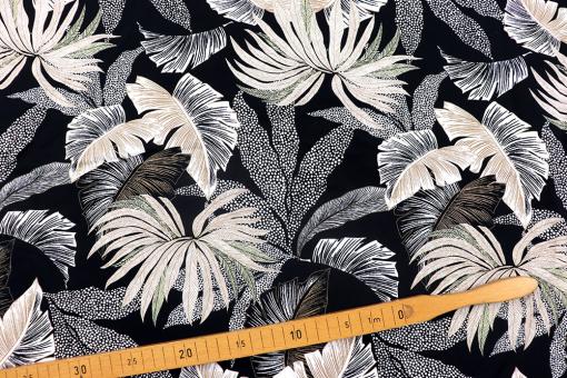 Baumwollstoff mit tropischen Muster 