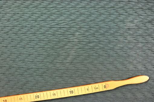 Strukturierter Jersey mit Wellenmuster - Army 