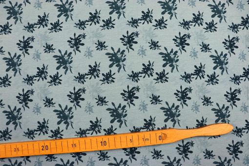 Jersey Stoff mit nostalgischen Design 
