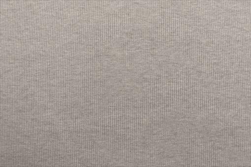 Feinrippjersey - Taupe Melange 