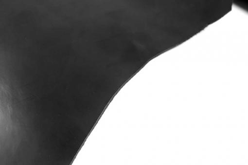 Echtleder-Haut Amarillo - Glatt - Schwarz - 1 qm 