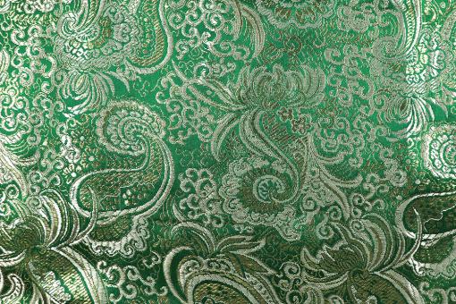 Brokat - Sultan Paisley - Grün 