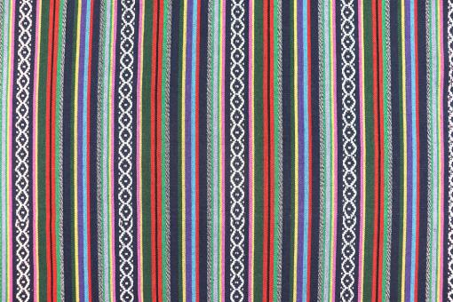 Jacquard mit Ethno-Streifen - Style 3 