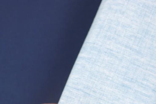 Outdoor-Stoff Uni - Sienna - Blau 