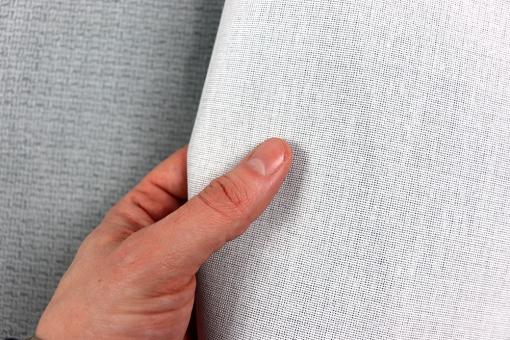 Outdoor-Stoff - Meliert - Grau 