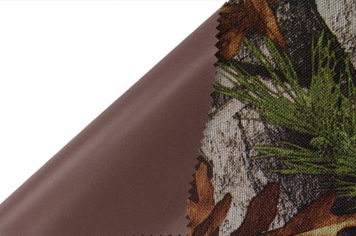 Abdeckplane PVC mit herbstlichem Muster 