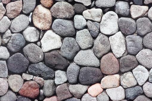 Anti-Rutsch-Stoff mit Kieselsteinen 