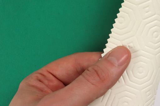 Tischdecken-Stoff mit Anti-Rutsch in Grün 