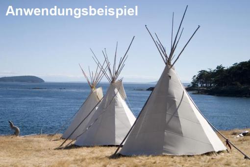 Tipi-Zeltstoff Special - 320 cm 