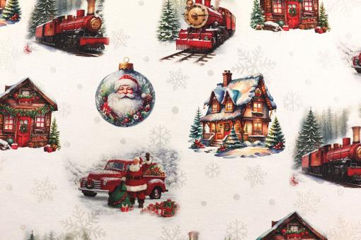 Glitzer-Jacquard - Polarexpress 