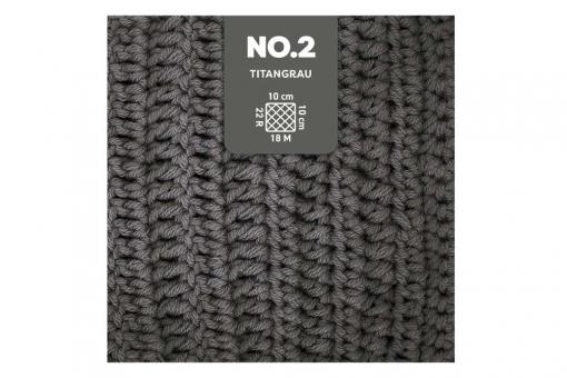 Myboshi No. 2 - 50 g - Titangrau 