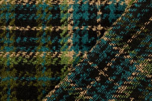 Tweed - Scottish Karo - Grün 