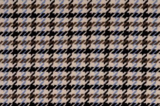Tweed - Chester Karo - Blau 