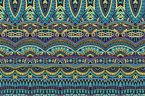 Wärme-Fleece - Indian Style No. 1 
