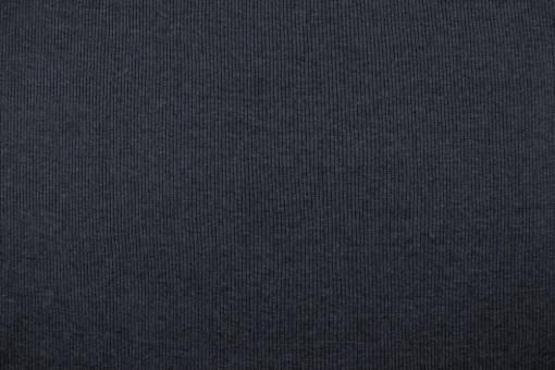 Strickbündchen - fein gerippt Blaugrau Melange