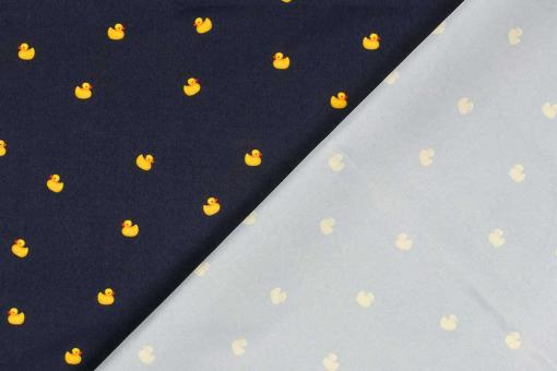 Badehosenstoff - Quack Navy 
