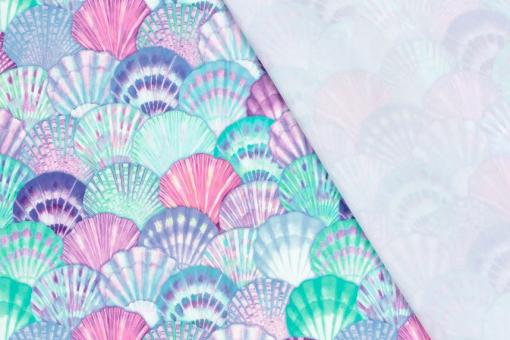 Recycling-Badeanzugstoff - Seashell Dream 