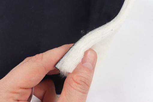 Wattierter Baumwollstepper - Nachtblau 