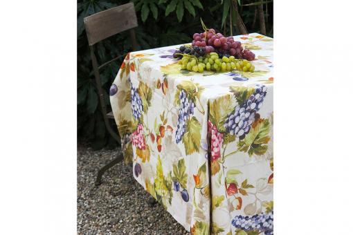 Baumwollstoff Digitaldruck - 280 cm - Weinlese 