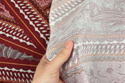 African Waxprint Style - Rot 