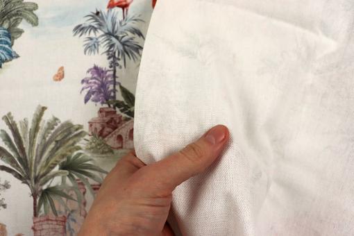 Dekostoff Baumwolle mit antikem Jungle 