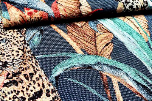 Gobelin - Raubkatzen-Dschungel 