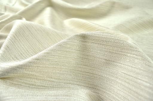 Dekostoff zweiseitiger Jacquard - Streifen-Rausch - Creme/Beige 