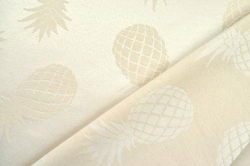 Dekostoff zweiseitiger Jacquard - Ananas 