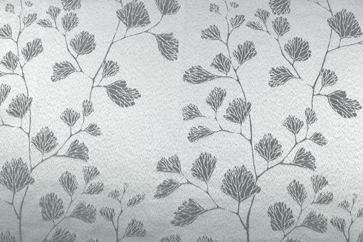 Jacquard-Dekostoff  - Eden - Grau 