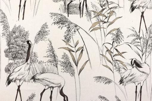 Dekostoff deluxe - Asia Kranich 