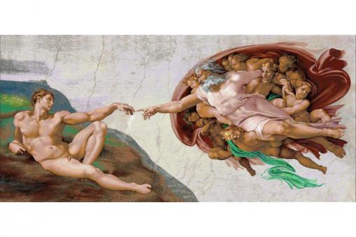 Panel-Gobelin mit göttlichem Motiv - 280 x 140 cm 